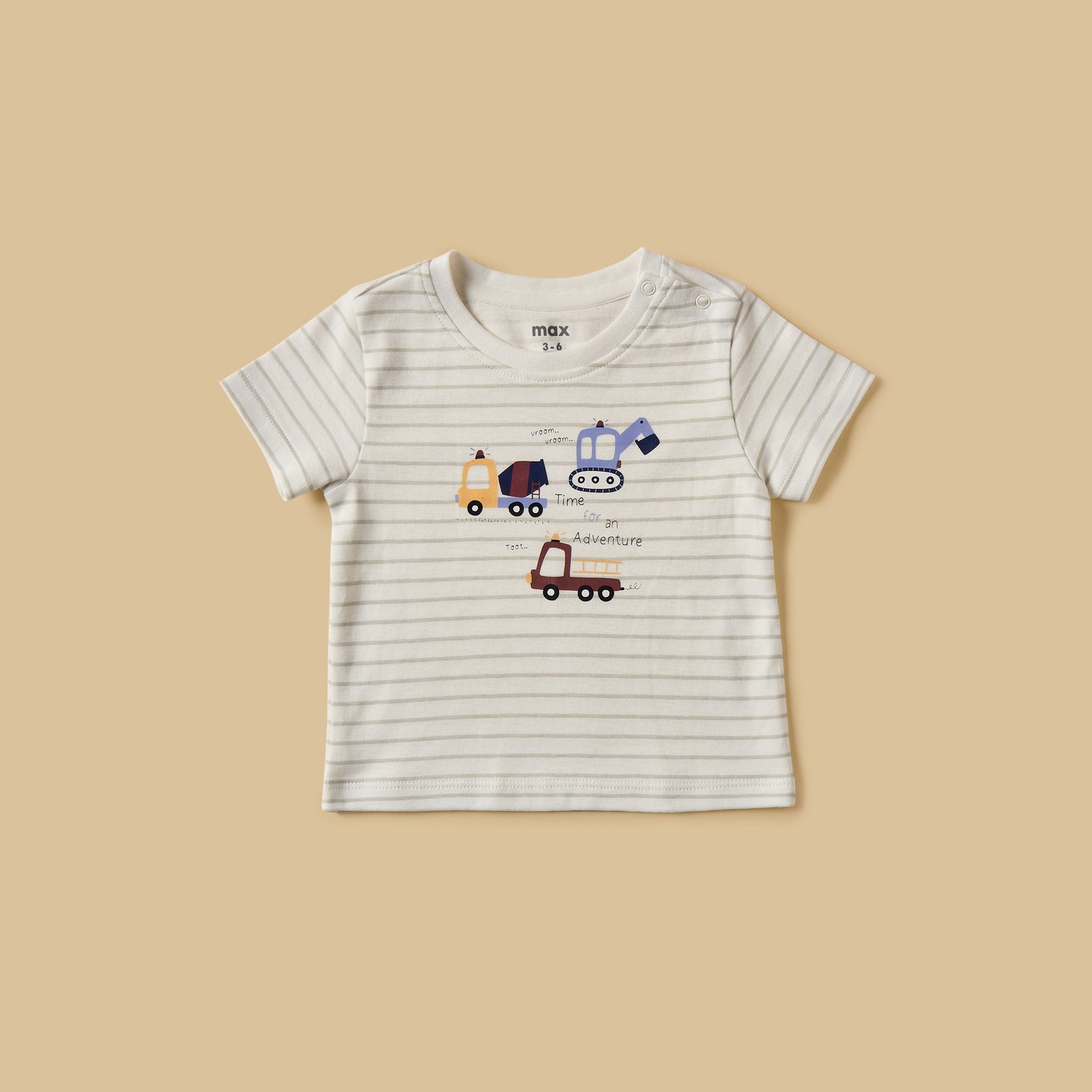 Pack of 2 - Printed Cotton Pyjama Set