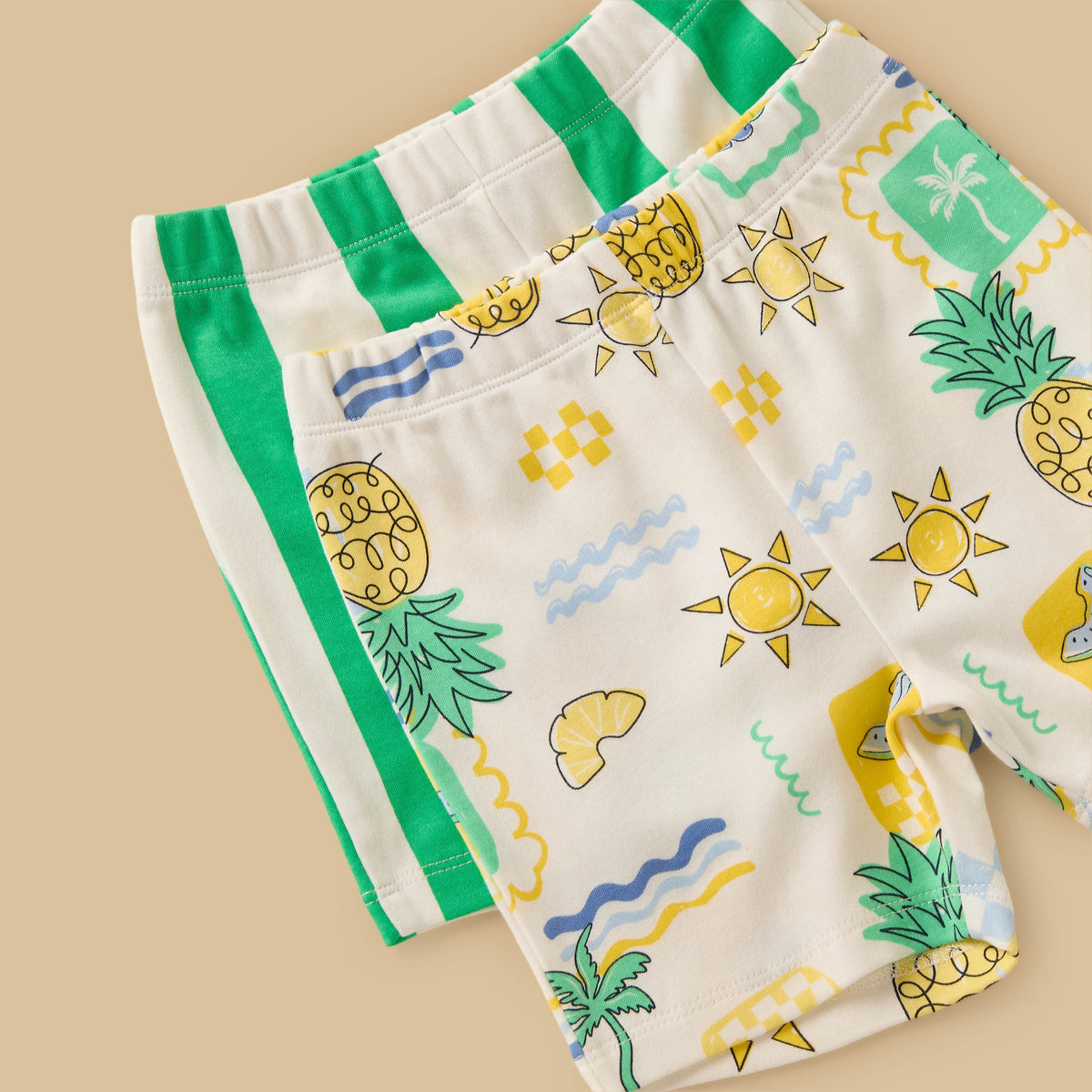 Pack of 2 - Printed Shorts Set