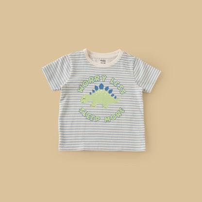 Pack of 2 - Dinosaur Print Cotton Pyjama Set