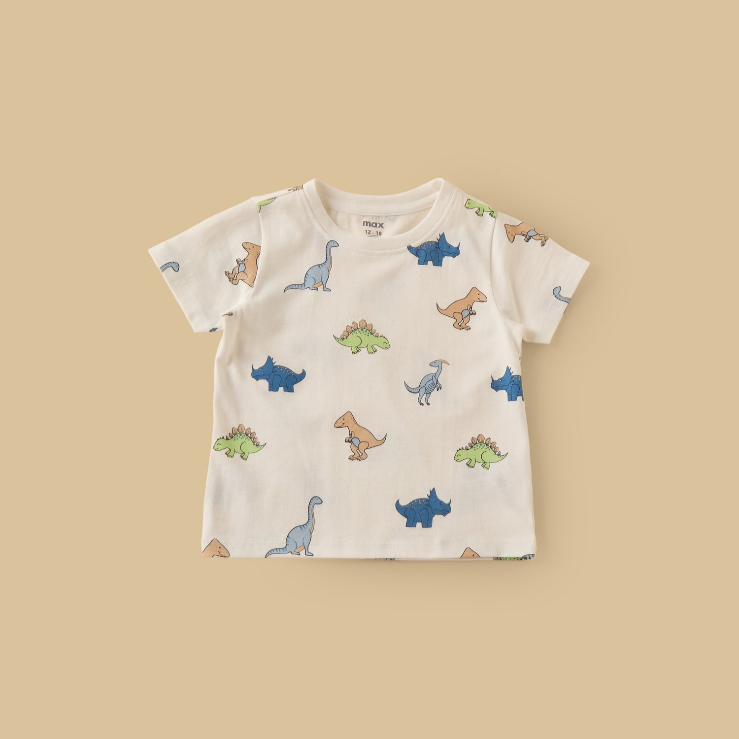 Pack of 2 - Dinosaur Print Cotton Pyjama Set
