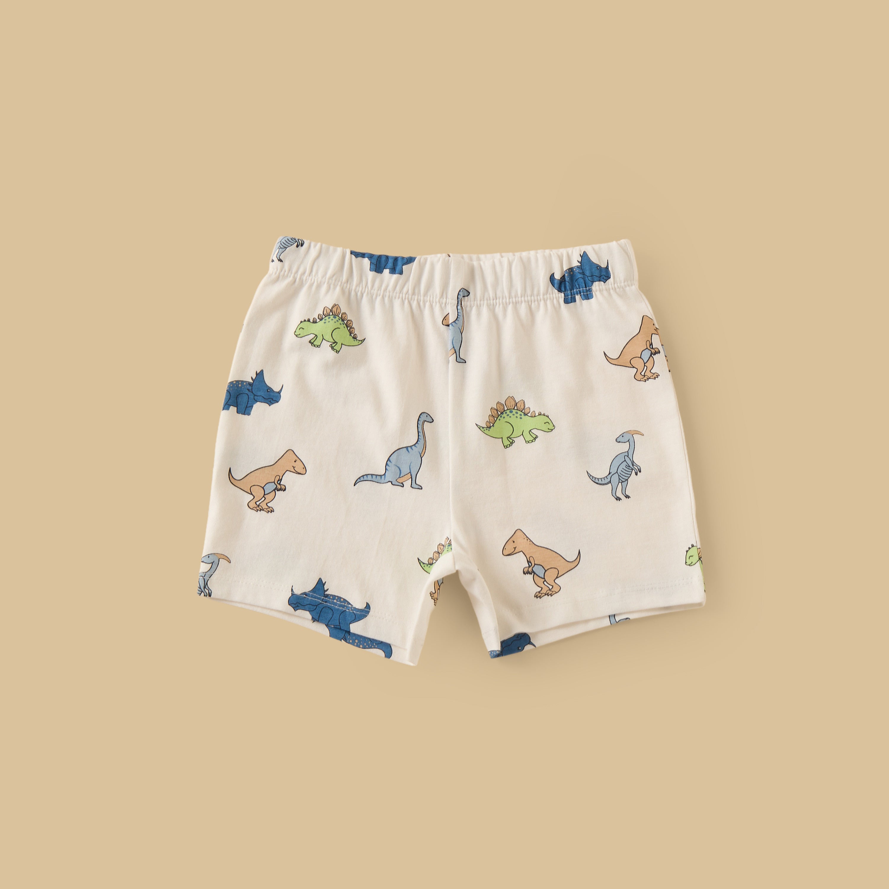 Pack of 2 - Dinosaur Print Cotton Pyjama Set