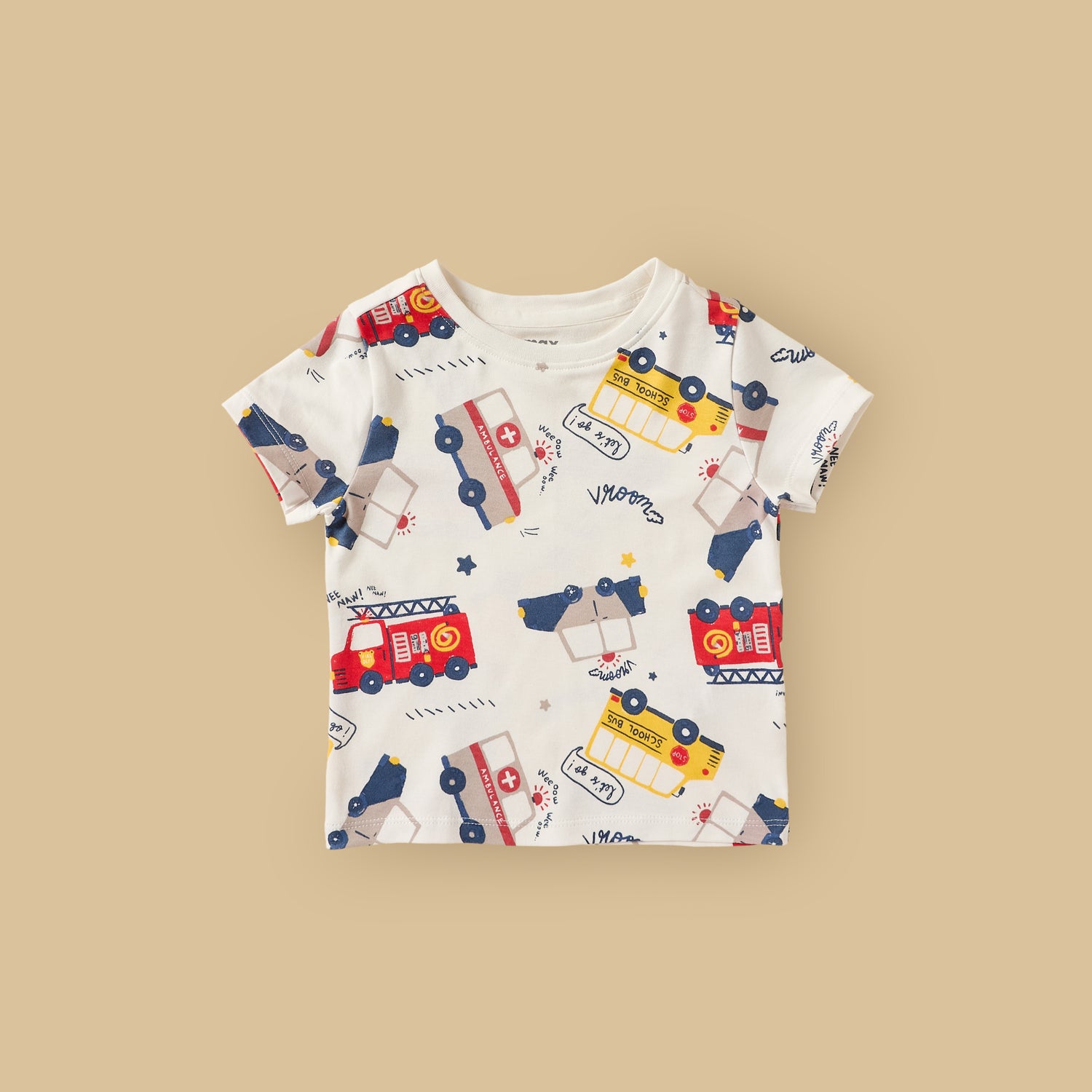 Pack of 2 - Transport Print Cotton Pyjama Set