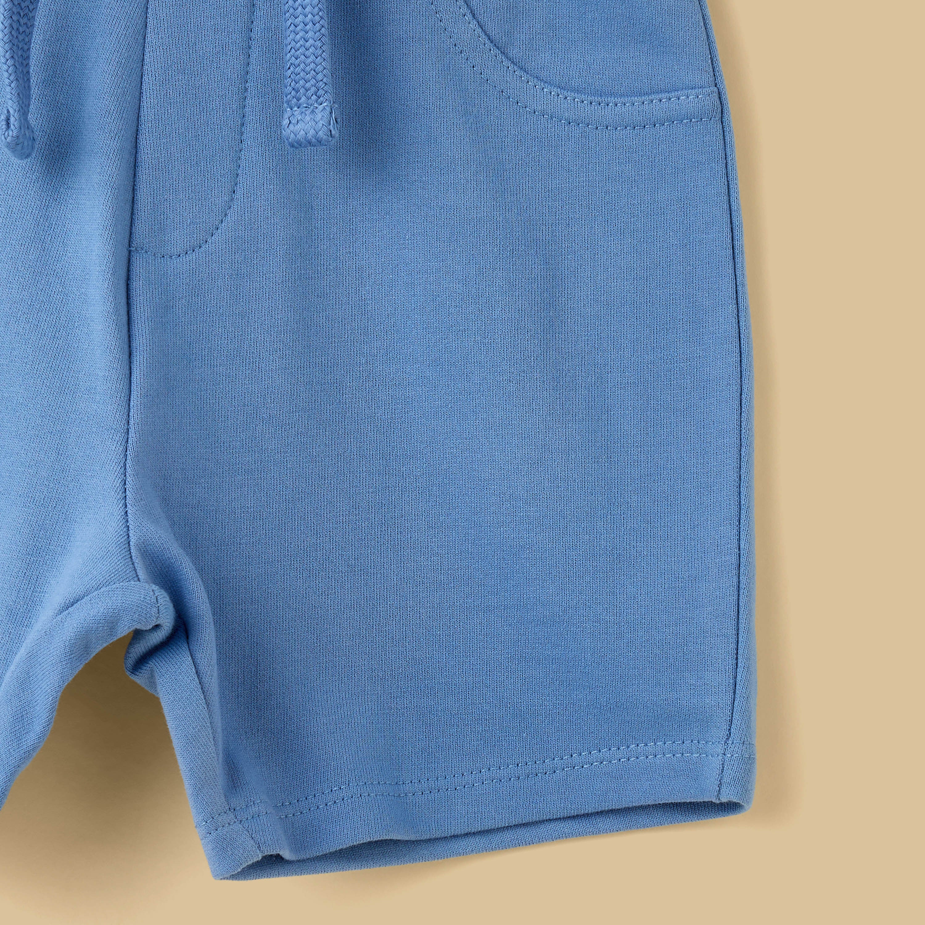 Pack of 2 - Cotton Shorts with Pockets