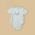 Pack of 3 - Construction Vehicle Print Cotton Bodysuit - Blue / 12-18 mths