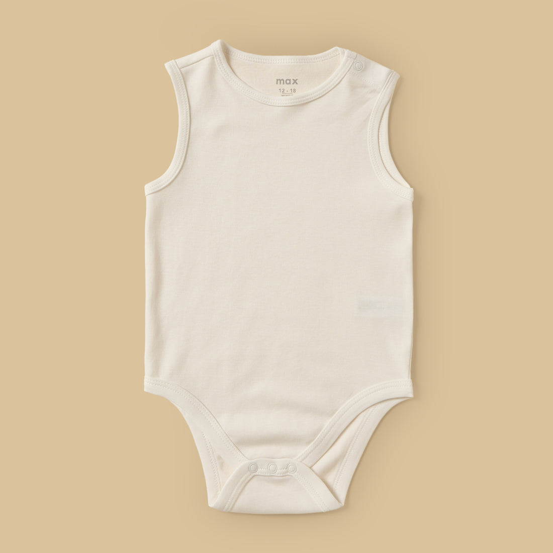 Pack of 5 - Palm Print Sleeveless Cotton Bodysuit