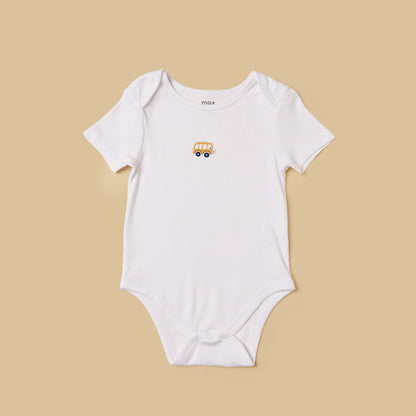 Pack of 5 - Vehicle Print Cotton Bodysuit