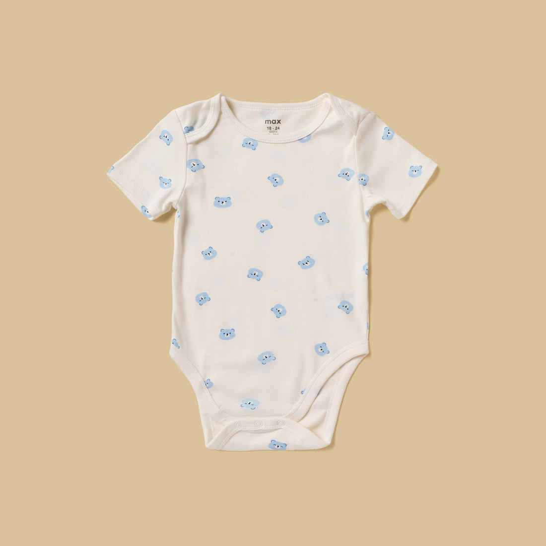 Pack of 5 - Bear Print Cotton Bodysuit
