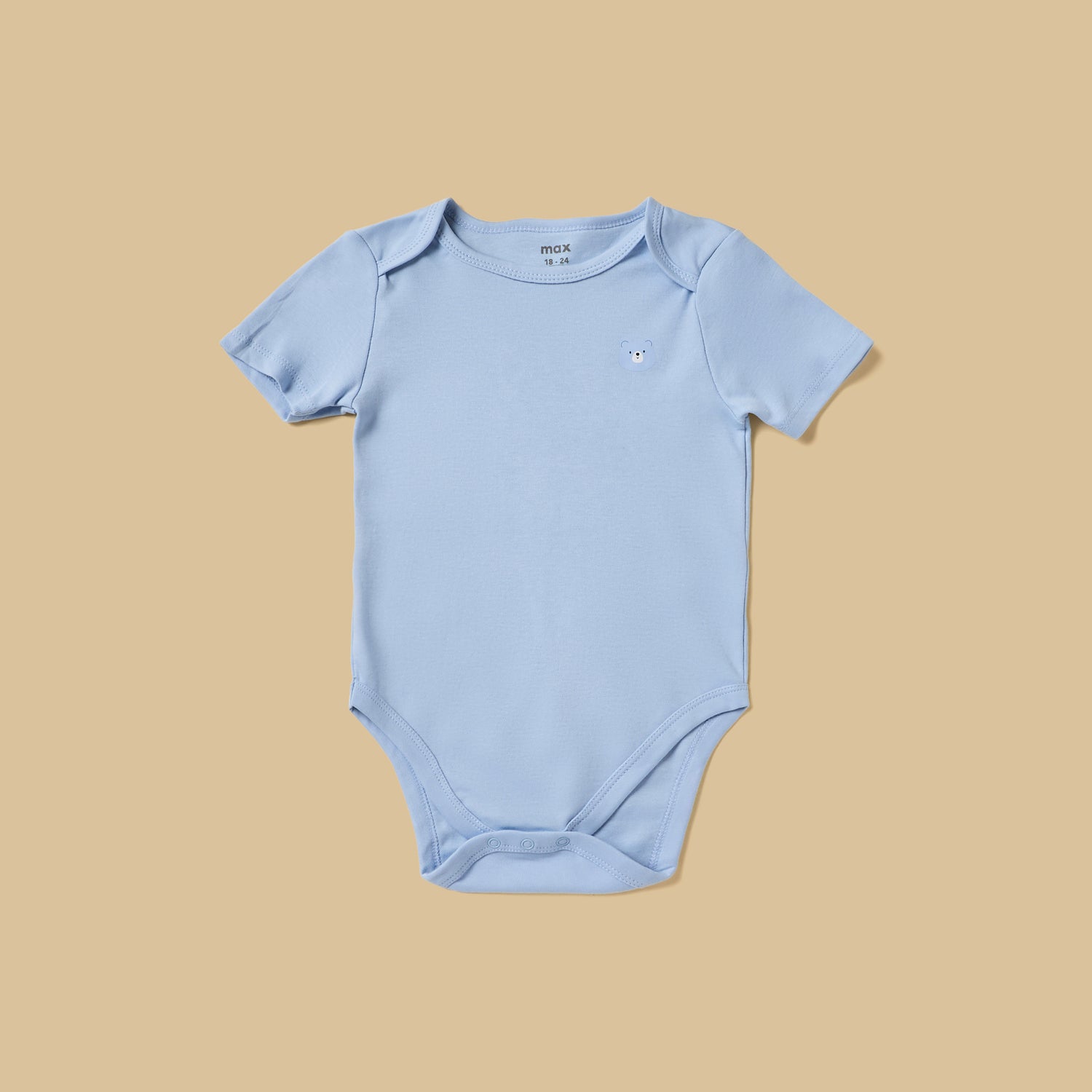 Pack of 5 - Bear Print Cotton Bodysuit