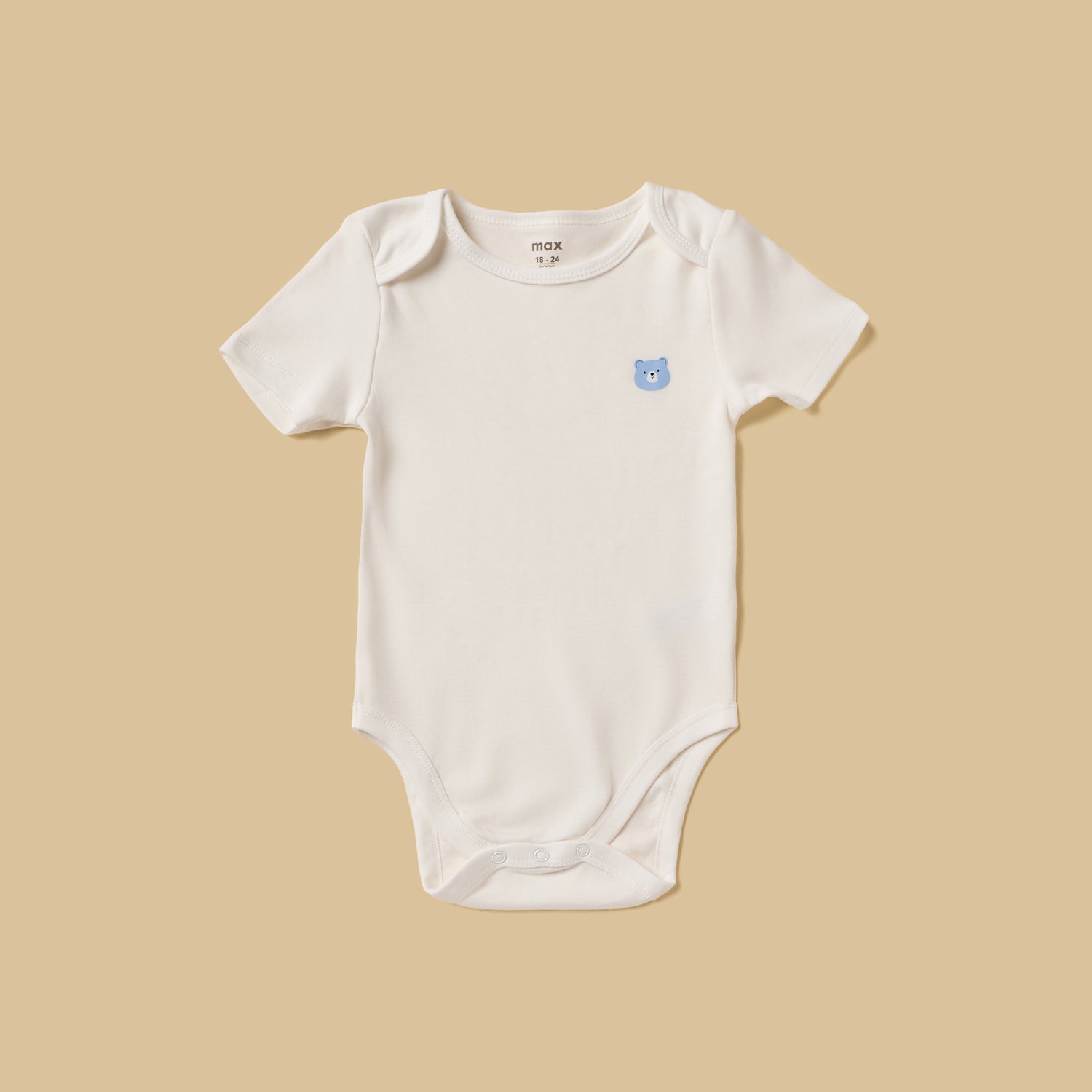 Pack of 5 - Bear Print Cotton Bodysuit