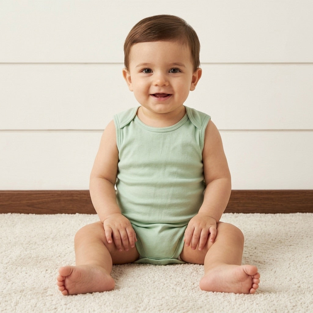 Pack of 5 - Assorted Sleeveless Bodysuit
