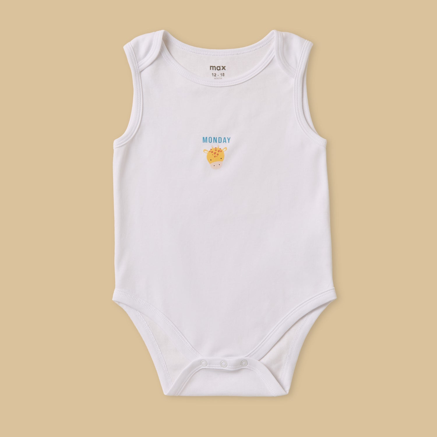 Pack of 7 - Printed Cotton Bodysuit