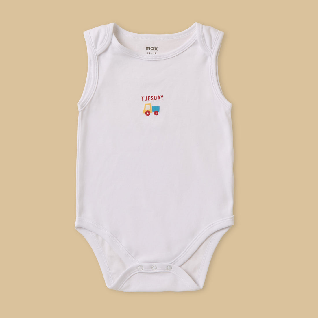 Pack of 7 - Printed Cotton Bodysuit