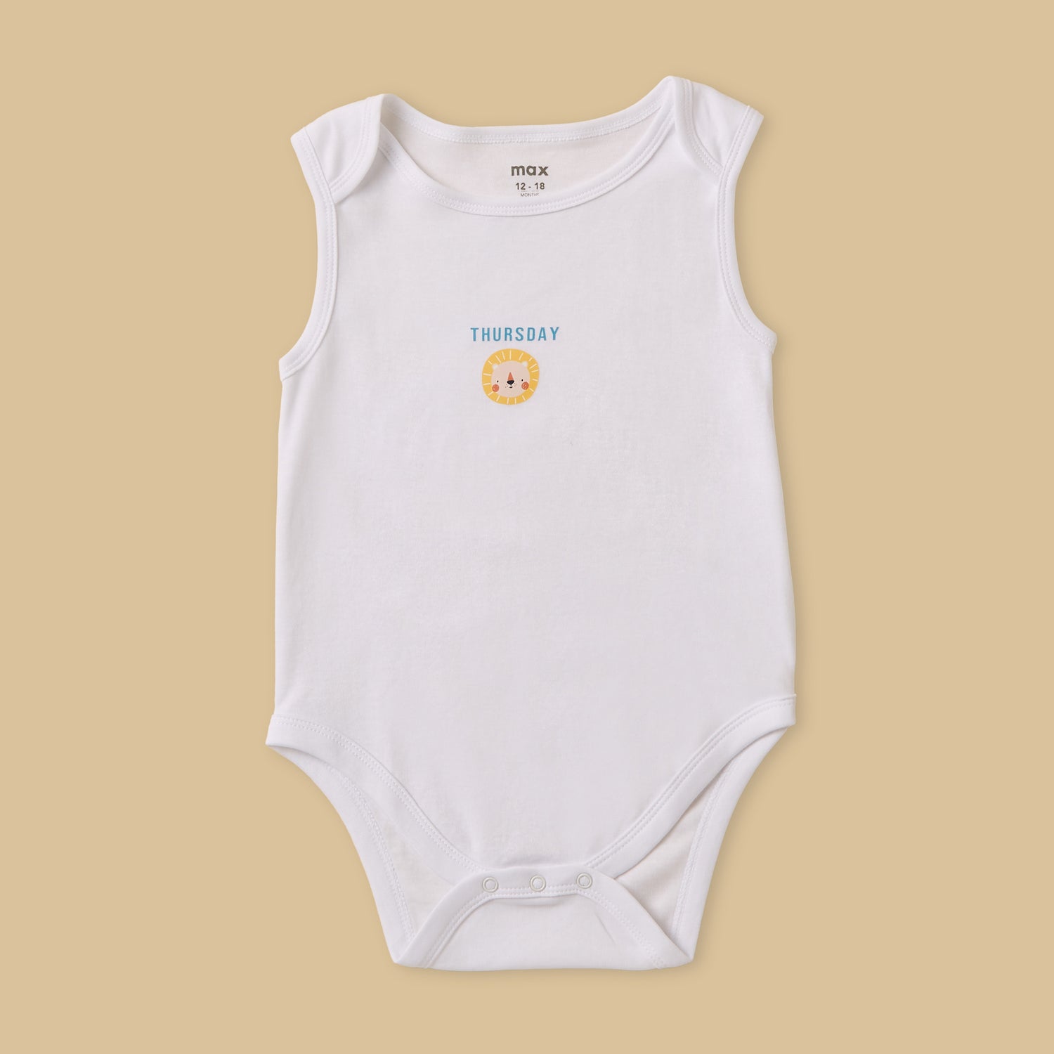 Pack of 7 - Printed Cotton Bodysuit