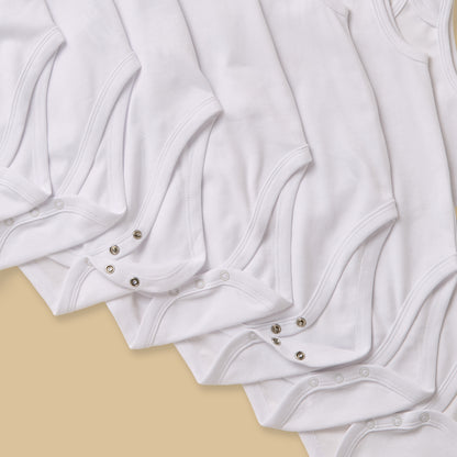 Pack of 7 - Printed Cotton Bodysuit