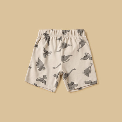 Pack of 2 - Dinosaur Print Cotton Pyjama Set
