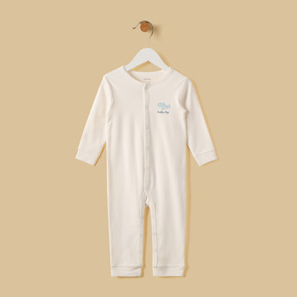 Pack of 2 - Whale Print Cotton Sleepsuit