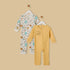 Pack of 2 - Safari Animal Print Cotton Sleepsuit - Multicolour / 12-18 mths