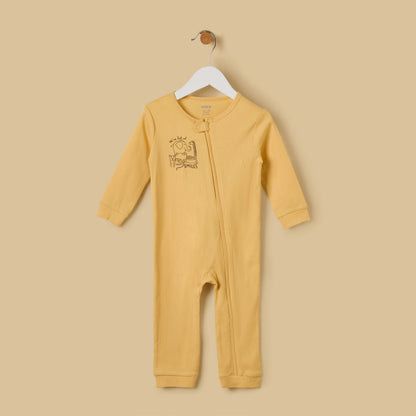 Pack of 2 - Safari Animal Print Cotton Sleepsuit