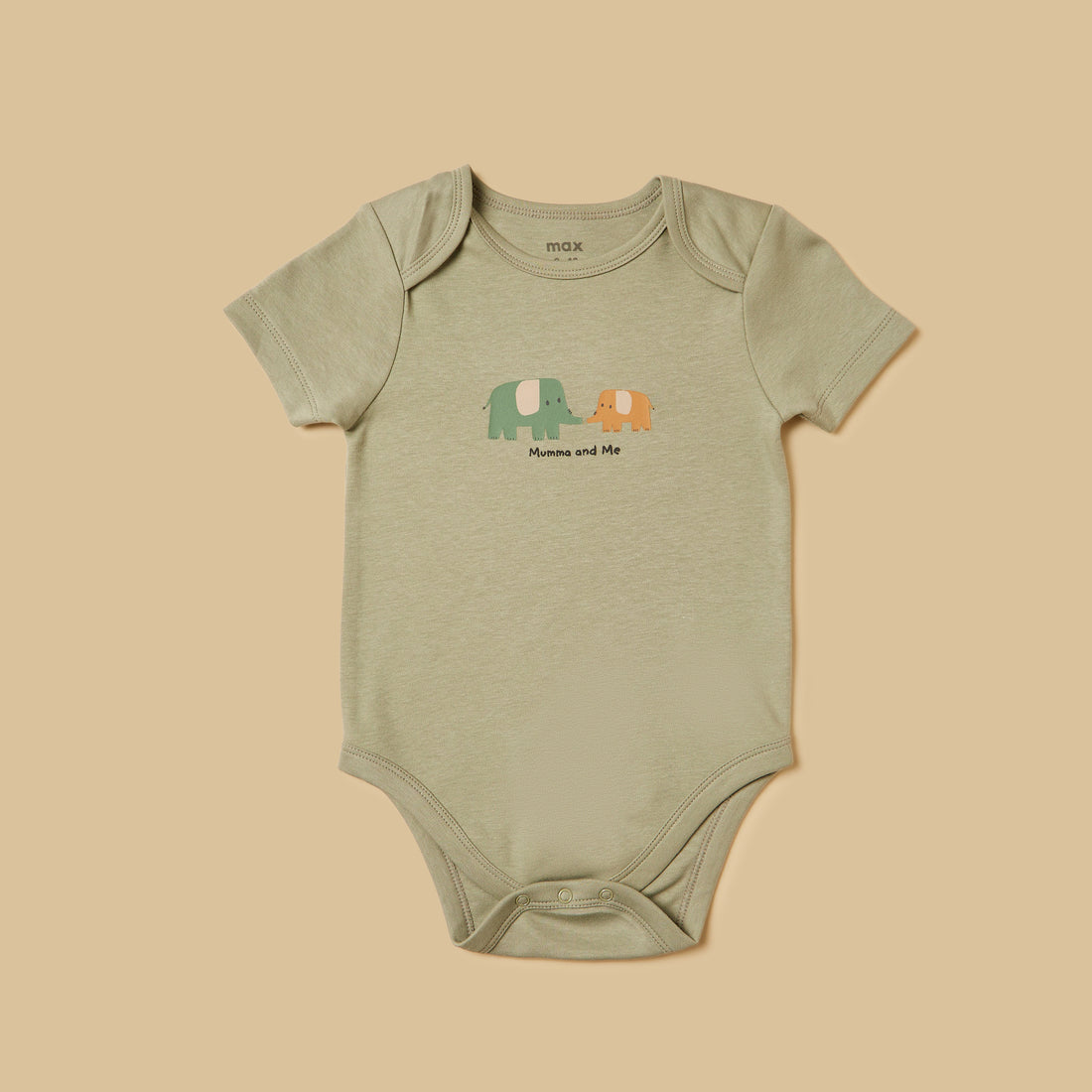 Pack of 3 - Animal Print Cotton Bodysuit