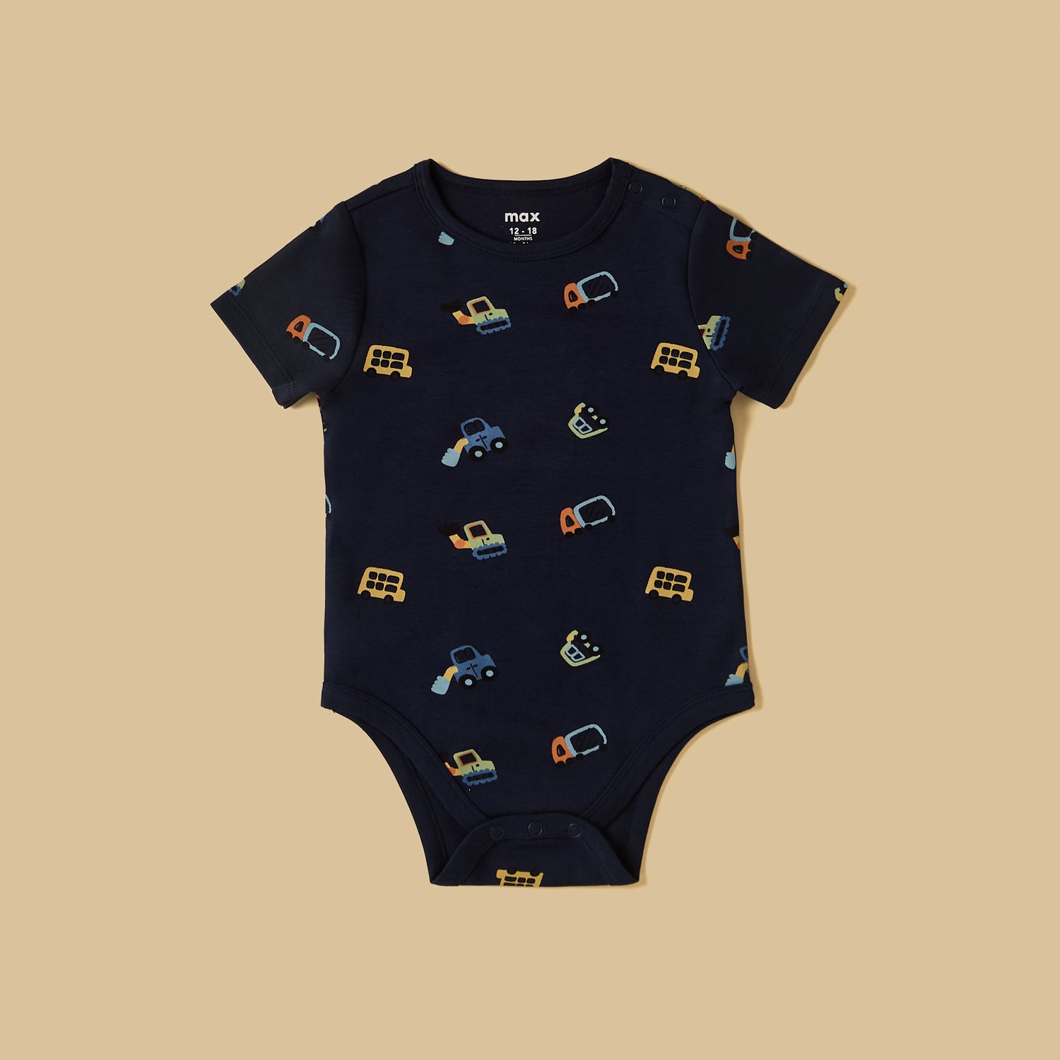 Pack of 3 - Printed Bodysuit