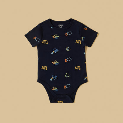 Pack of 3 - Printed Bodysuit