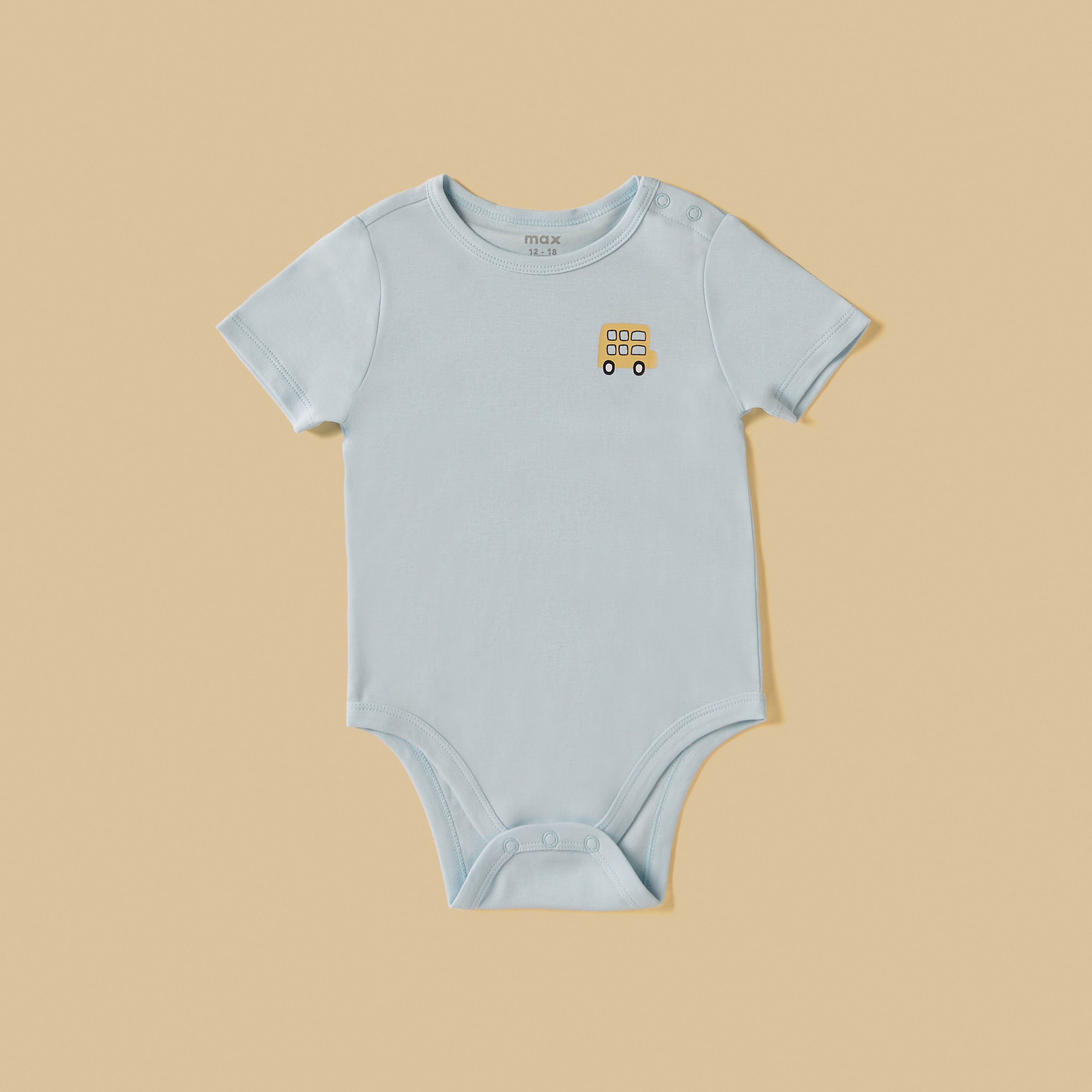 Pack of 3 - Printed Bodysuit
