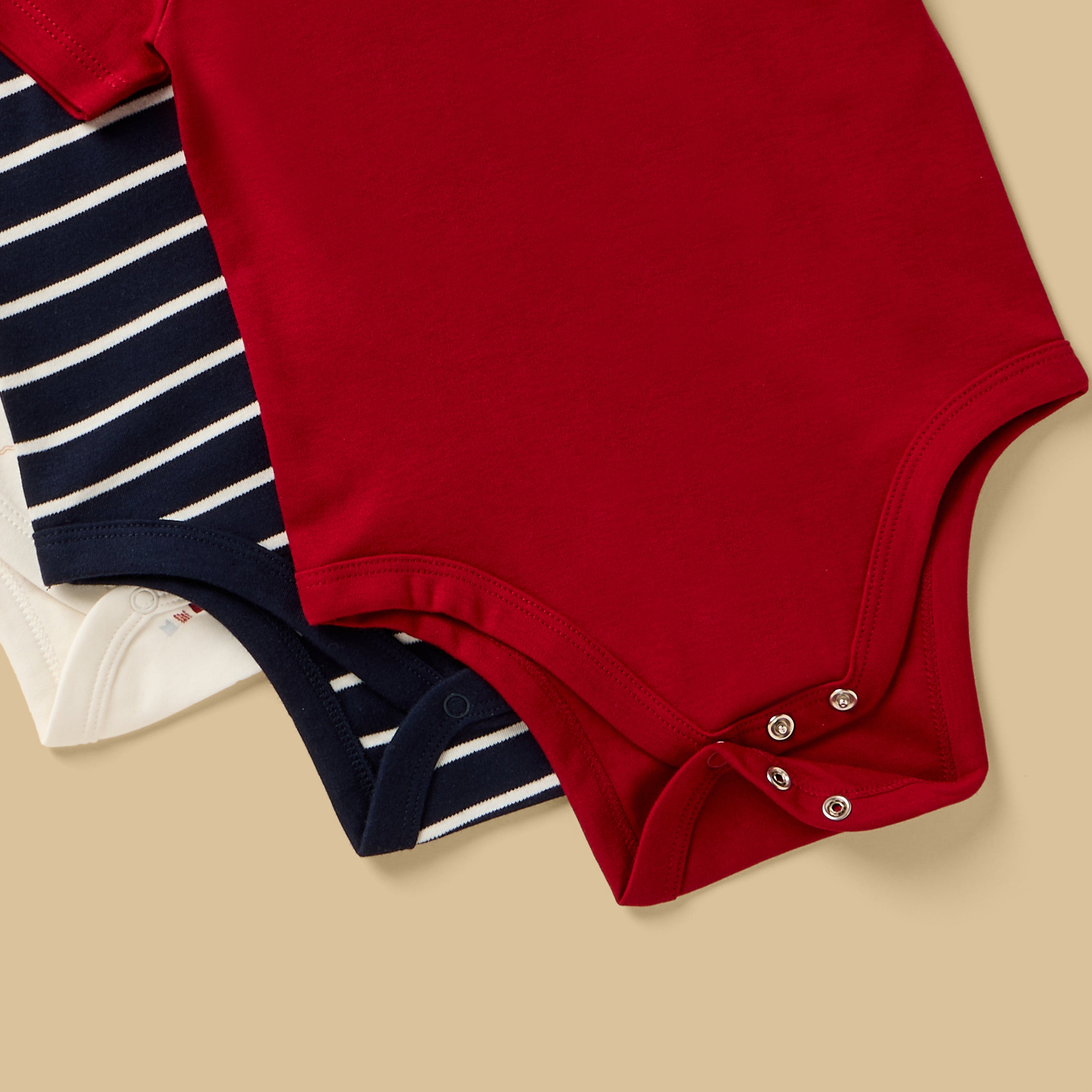 Pack of 3 - Assorted Bodysuit