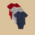 Pack of 3 - Ribbed Bodysuit - Multicolour / 12-18 mths
