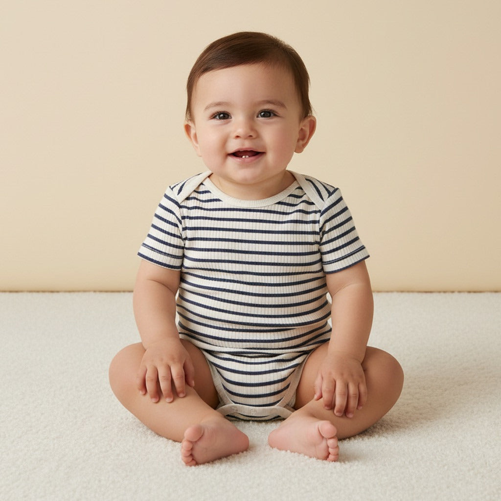Pack of 3 - Ribbed Bodysuit