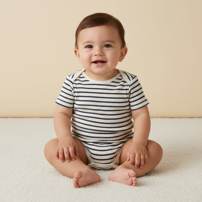 Pack of 3 - Ribbed Bodysuit