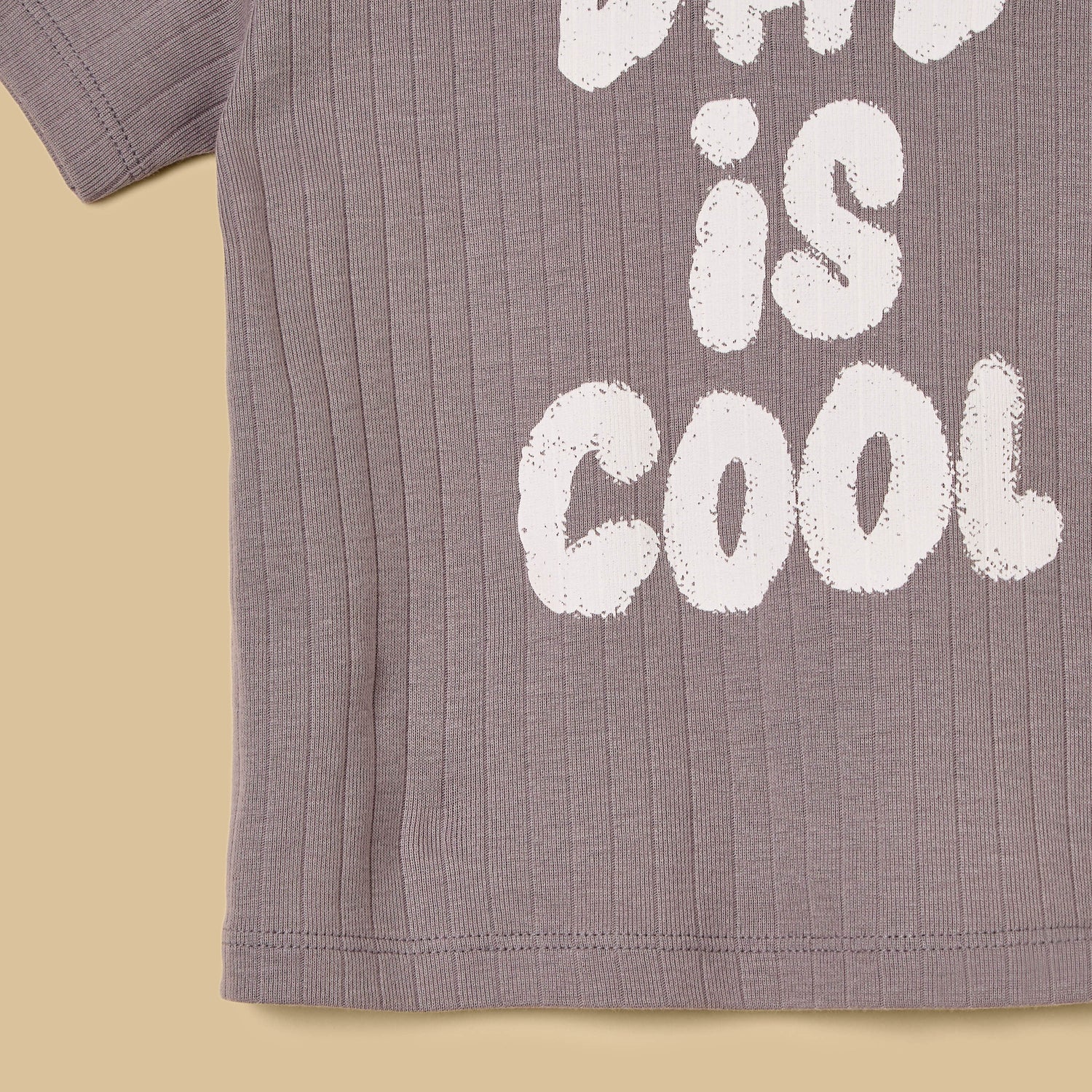 Slogan Print Pyjama Set