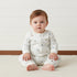 Construction Vehicle Print Sleepsuit - Cream / 12-18 mths