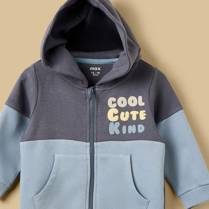 Printed Cut Sew Hoodie and Joggers Set