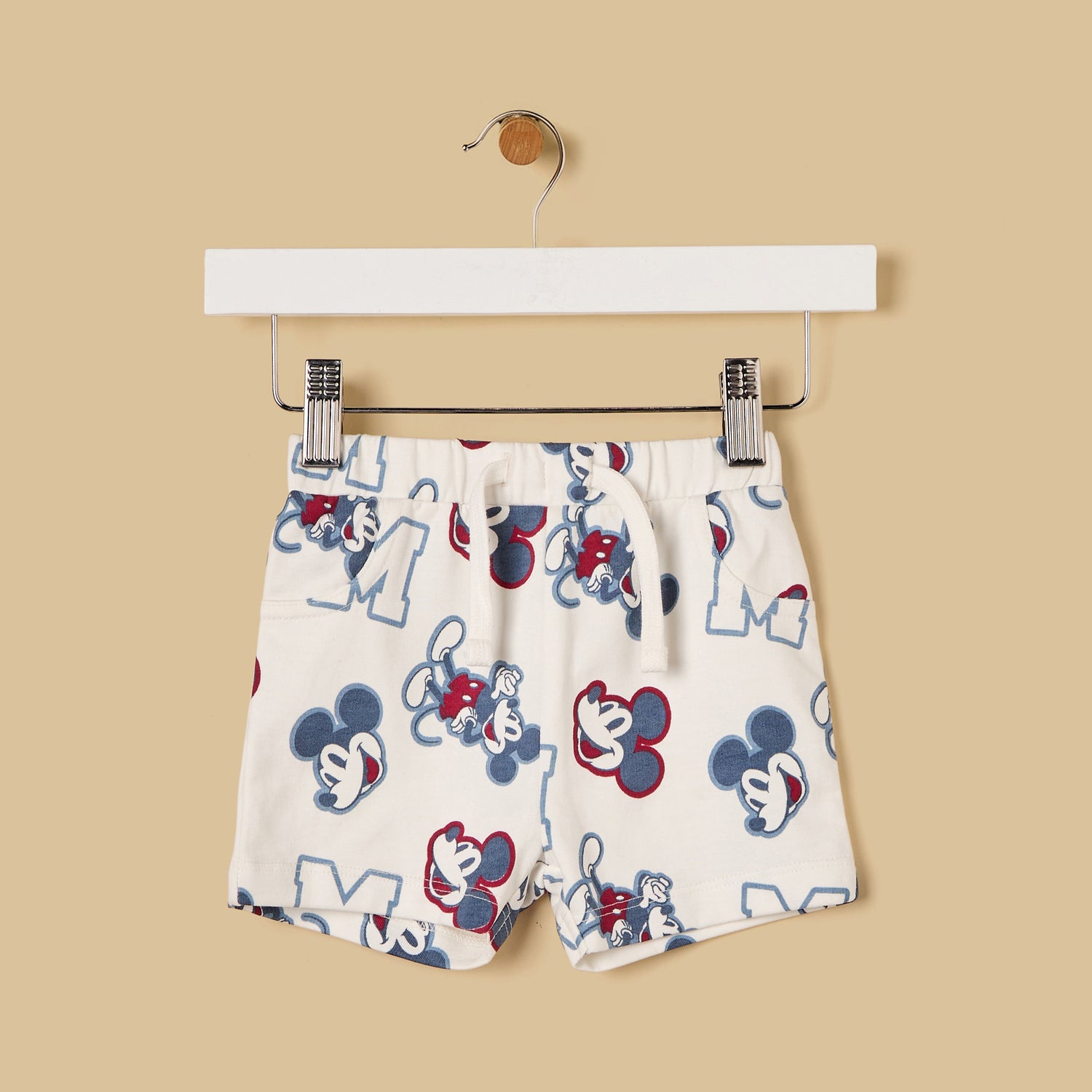 Mickey Mouse 3D Bag Accent Cotton T-shirt and Shorts Set