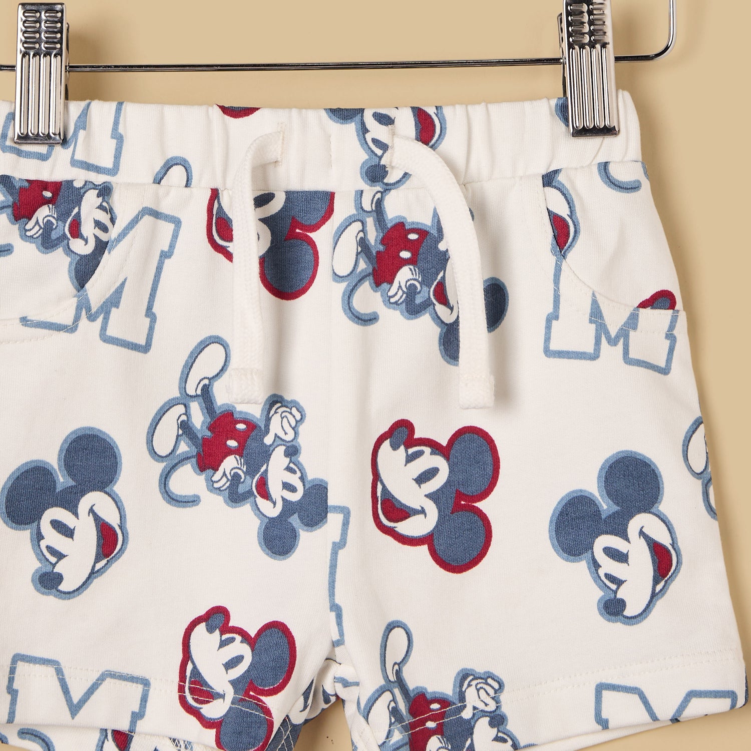 Mickey Mouse 3D Bag Accent Cotton T-shirt and Shorts Set