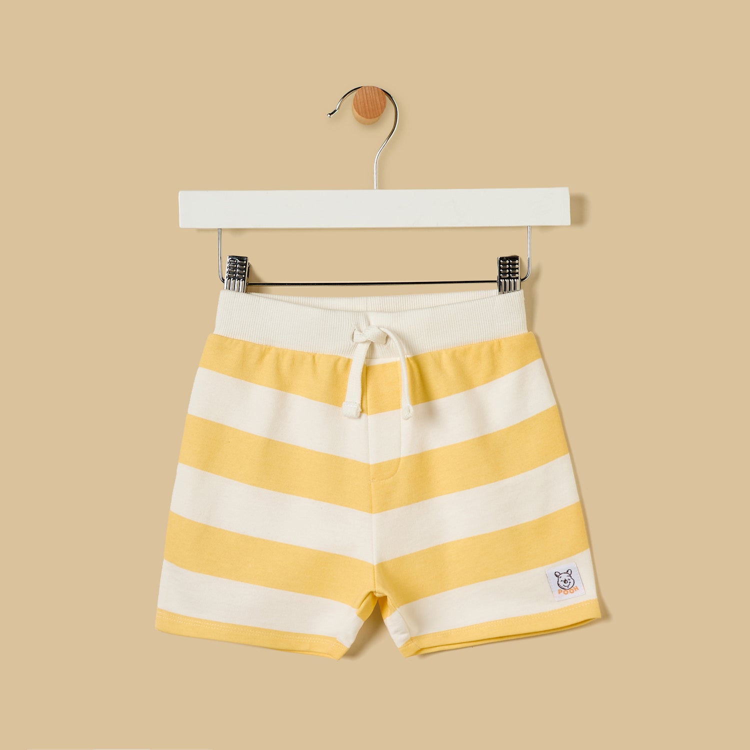 Winnie the Pooh Print Cotton T-shirt and Shorts Set