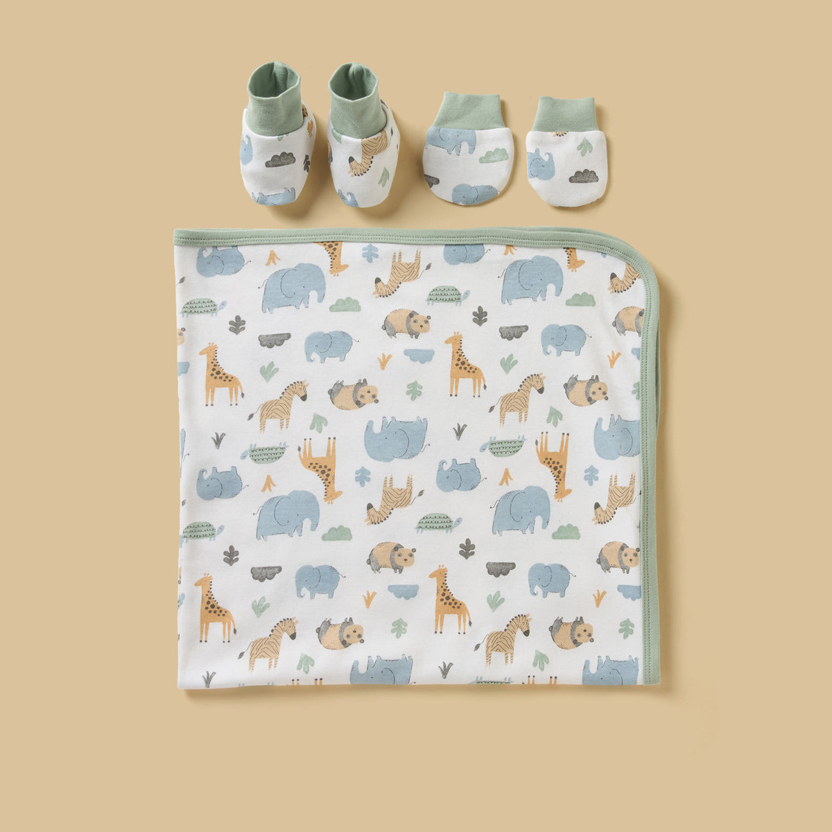 Safari Animal Print 7-Piece Gift Set