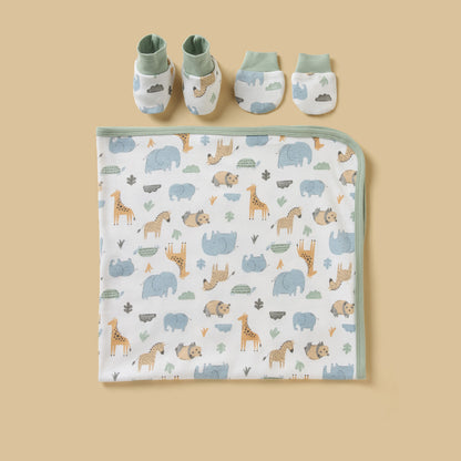 Safari Animal Print 7-Piece Gift Set