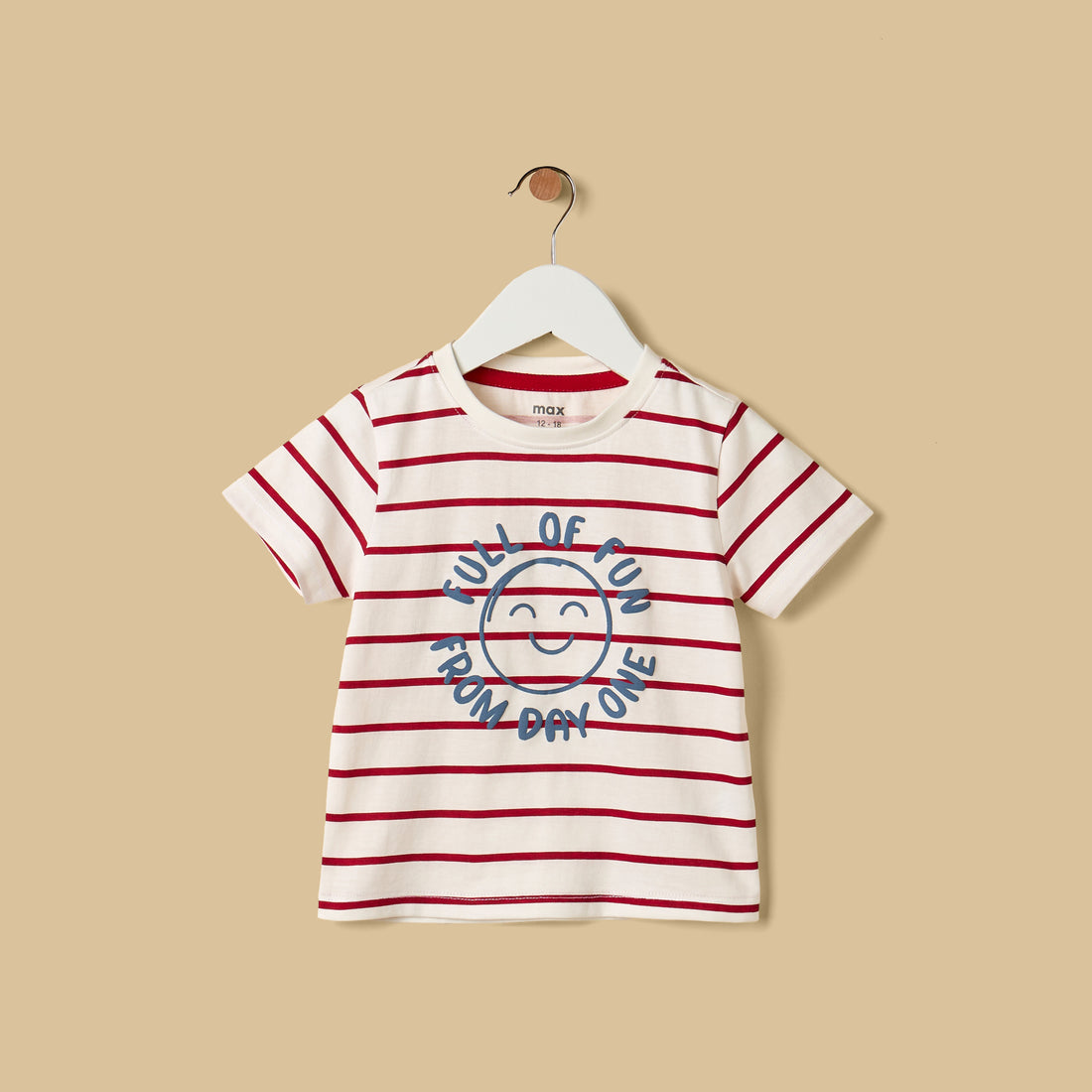 Striped Cotton T-shirt and Shorts Set