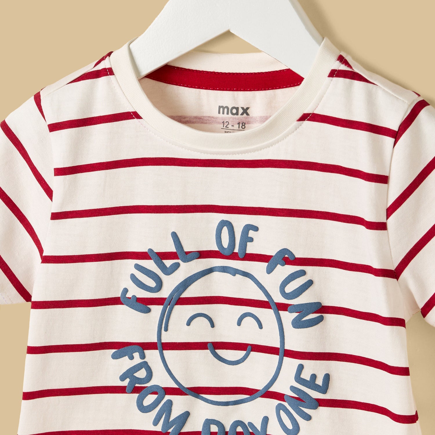 Striped Cotton T-shirt and Shorts Set