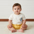 Smurfs Print Cotton T-shirt and Shorts Set - Yellow / 12-18 mths