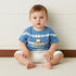 Garfield Print Cotton T-shirt and Shorts Set - Multicolour / 12-18 mths