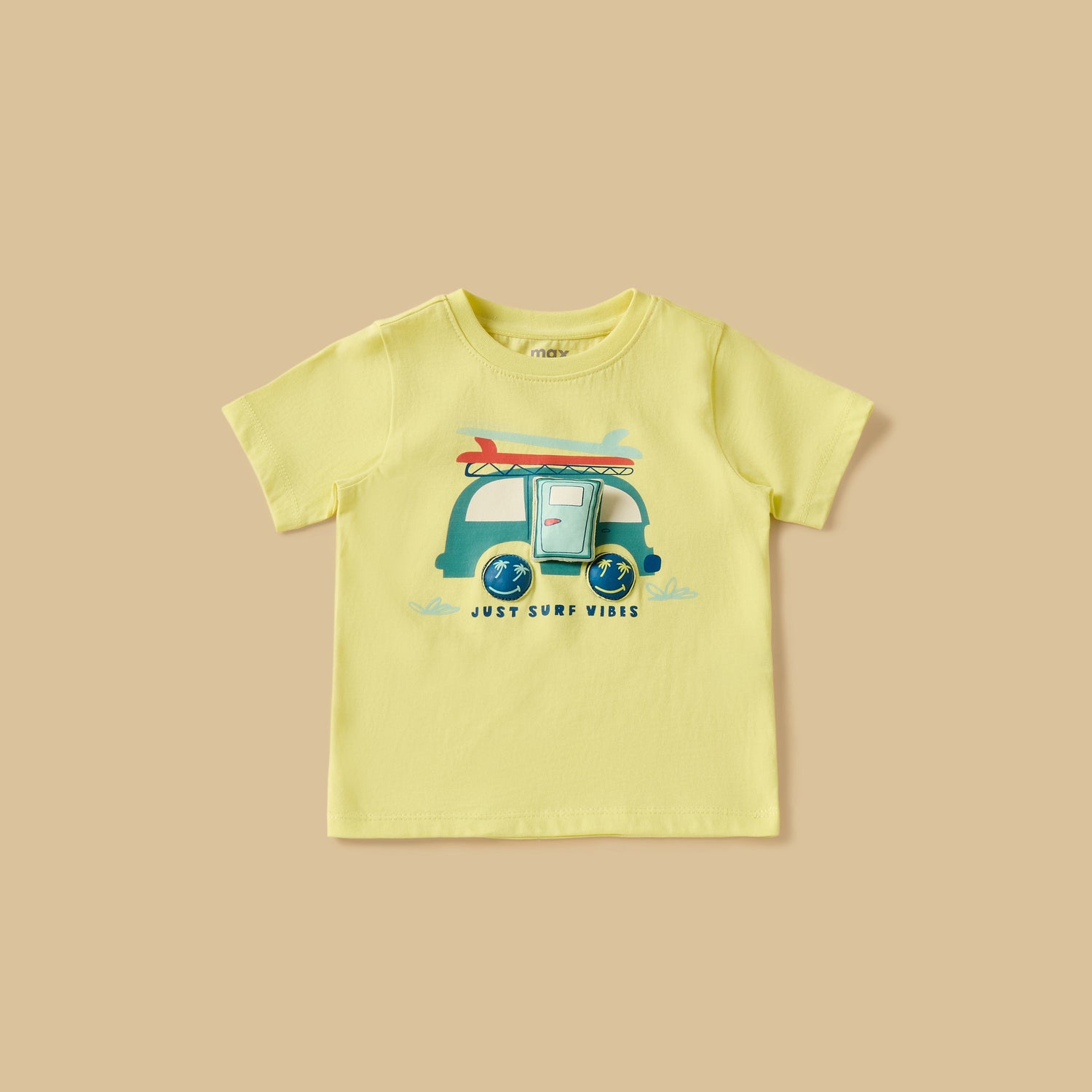 Printed Cotton T-shirt with Shirt and Shorts Set
