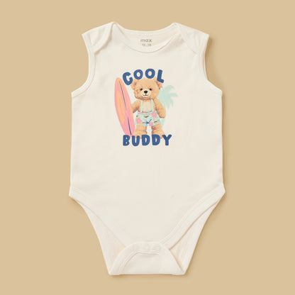 Striped Shirt with Bodysuit and Shorts