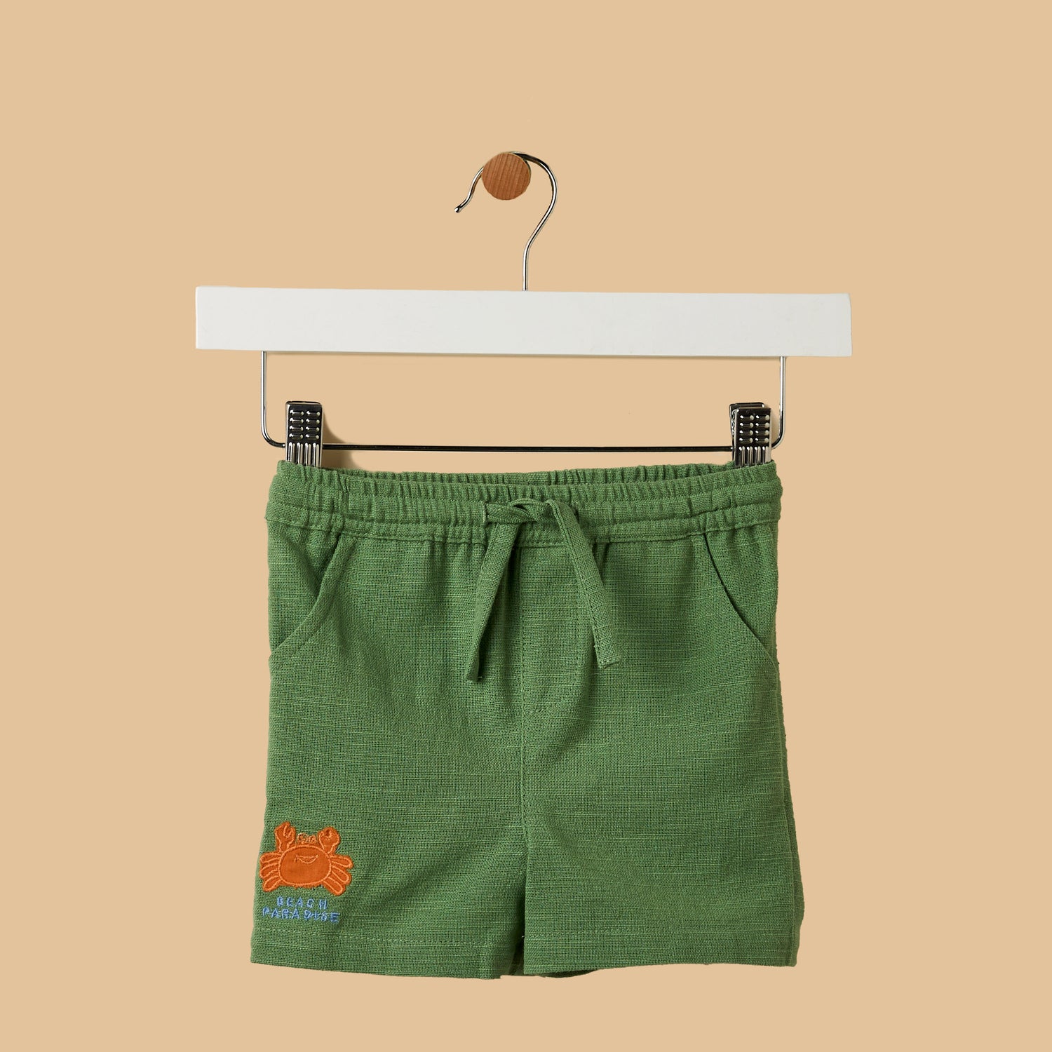 Beach Applique Shirt and Shorts Set