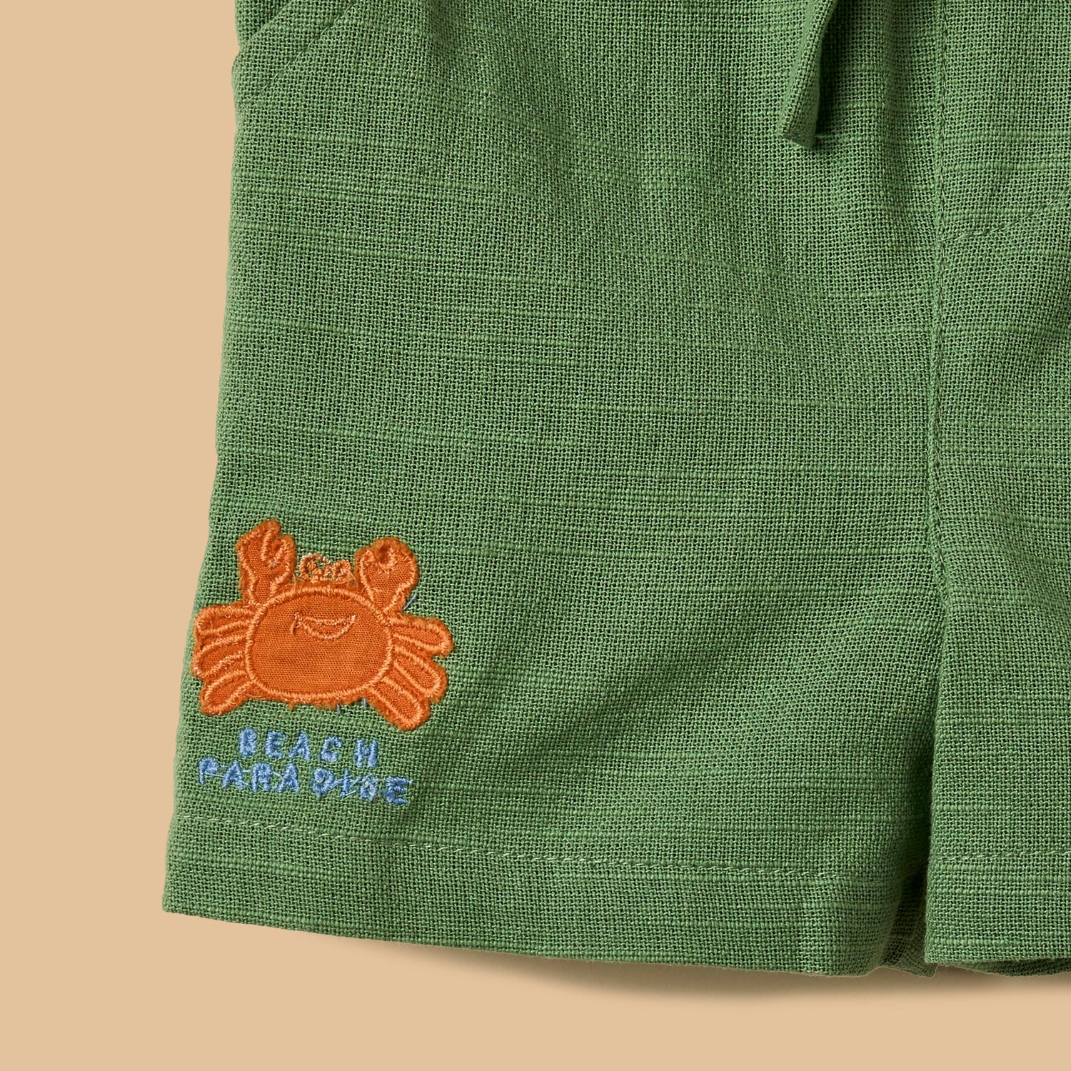 Beach Applique Shirt and Shorts Set
