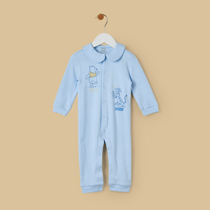 Pack of 2 - Winnie The Pooh Print Cotton Sleepsuit