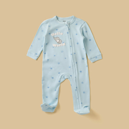 Elephant Print 7-Piece Clothing Set