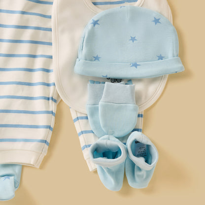 Elephant Print 7-Piece Clothing Set