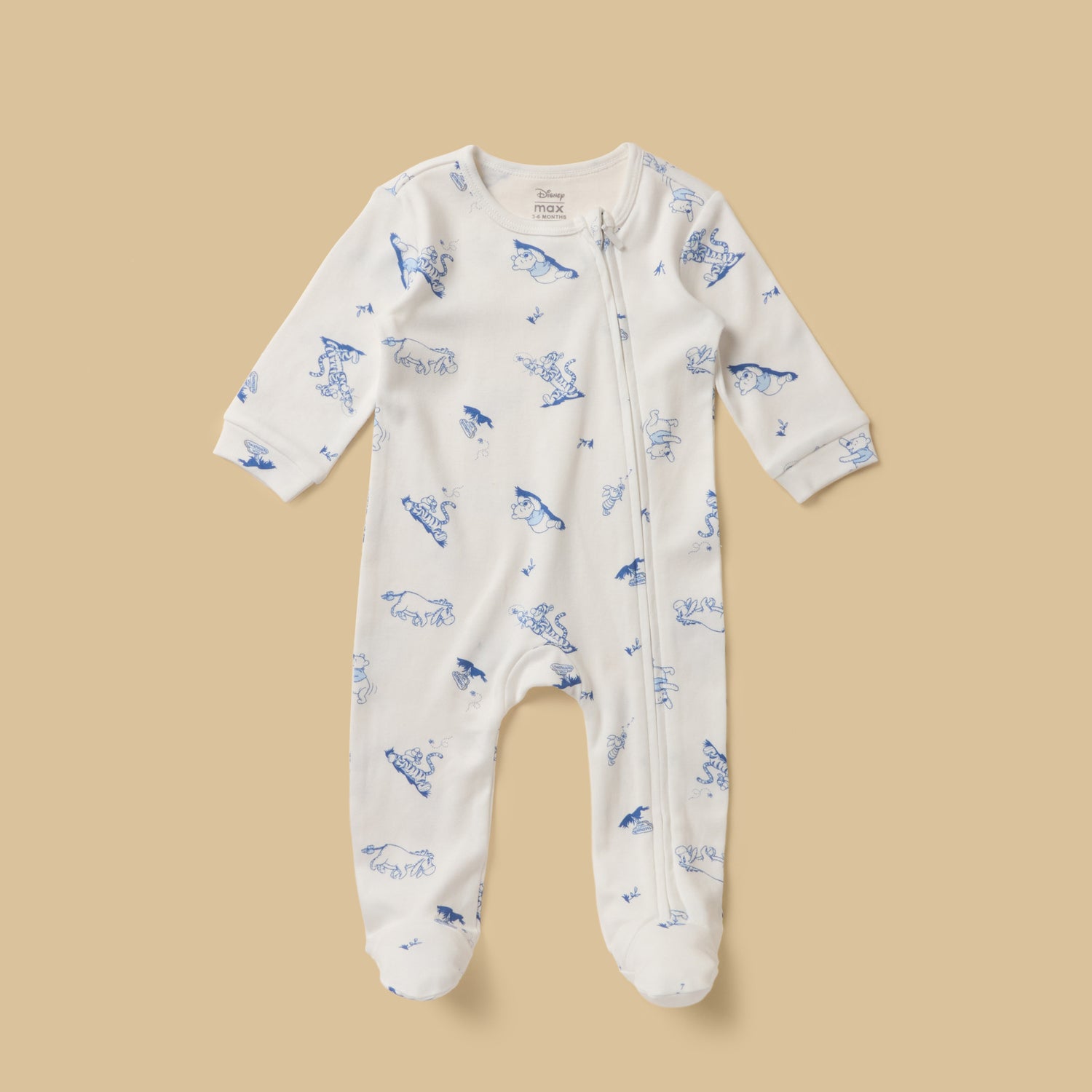 Winnie the Pooh Print 6-Piece Cotton Clothing Set